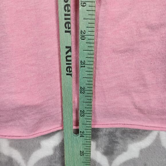 Joystick by Johnny Was Shirt Women Size Large Pink Embroidered Birds Hearts Tee - Picture 5 of 11